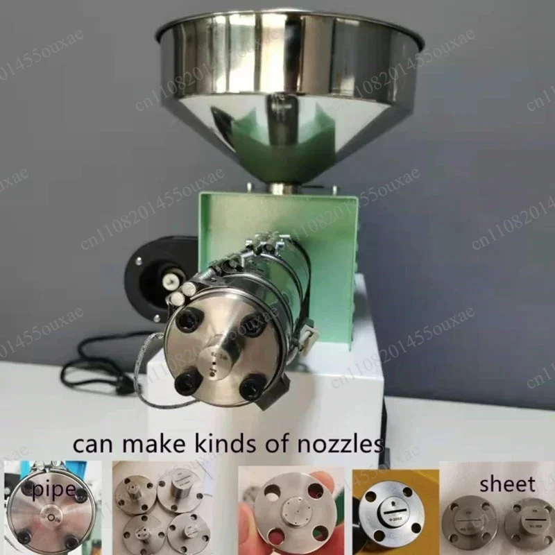 Extrusora de Sobremesa J35 de un Solo Tornillo, 0.1-3kg/h, Extrusora Pequeña de Laboratorio, Máquina de Extrusión de Plástico con Conversión de Frecuencia