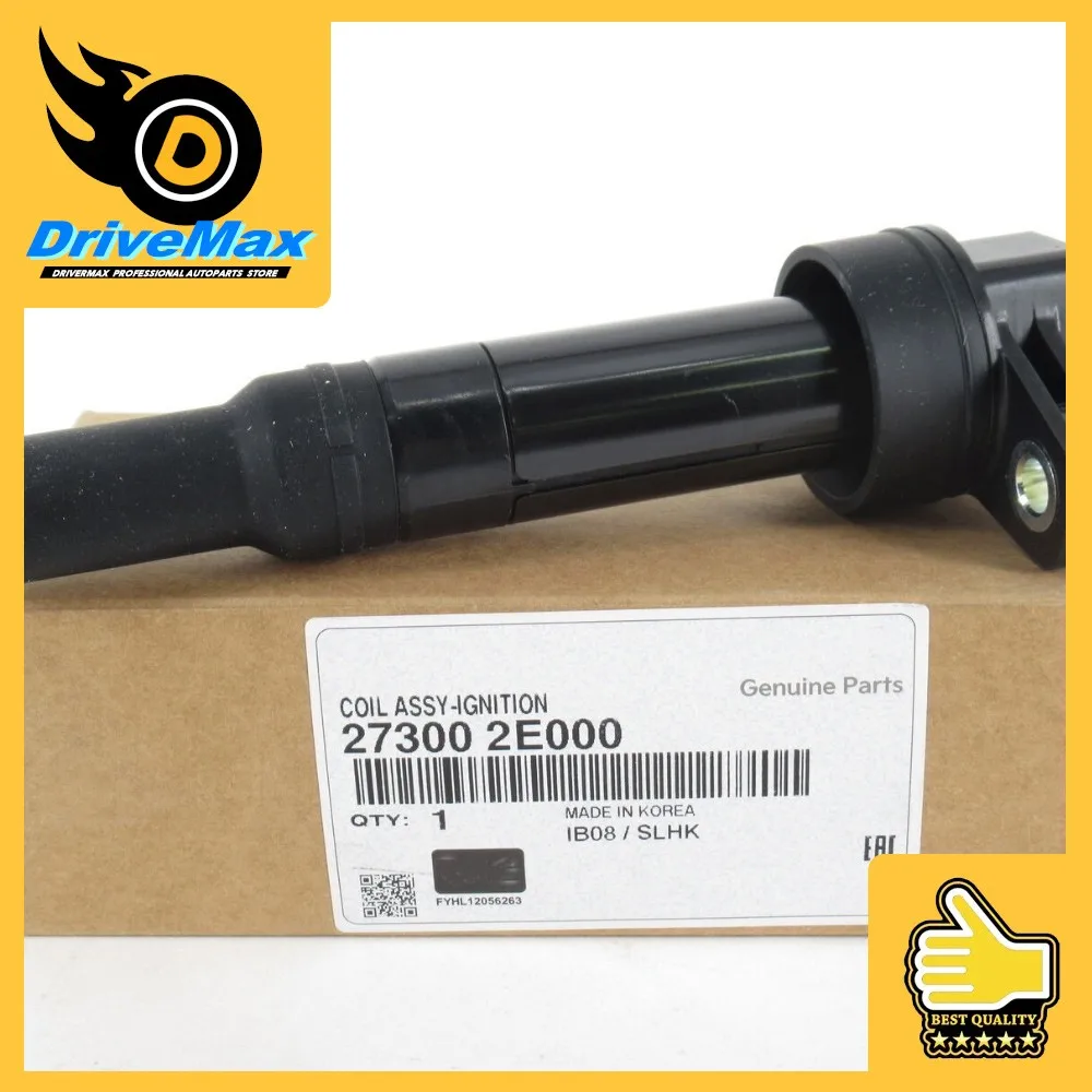 6PCS Suitable for Hyundai Elantra Kia Soul Forte 1.8L 2.0L 2011 2012 2013 2014 27300 2E000 27300-2E000 car ignition coil