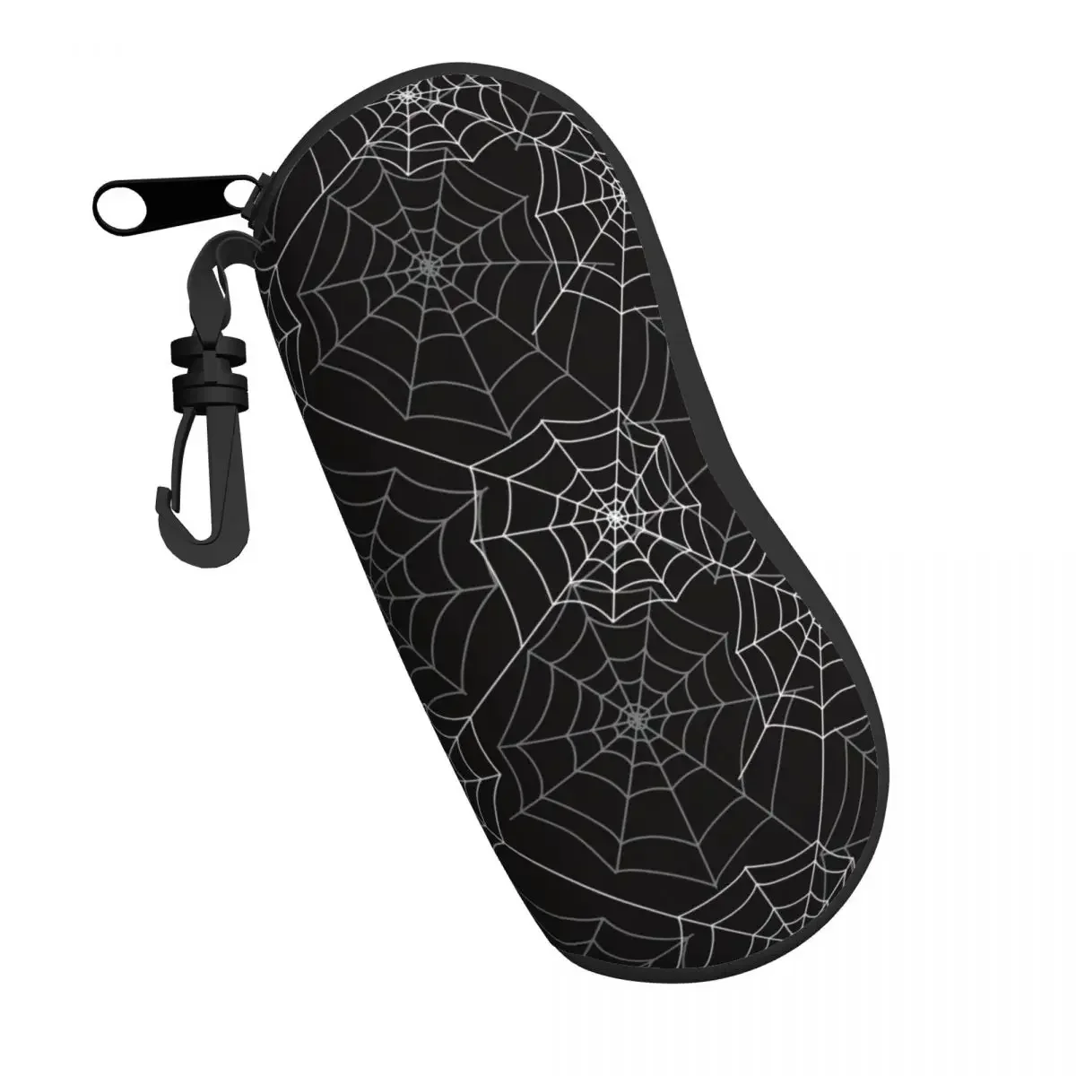 Glasses Case Soft Eyewear Case Cover Protective for Men Women Sunglasses Spider Web Pattern Eyeglasses Glasses Box