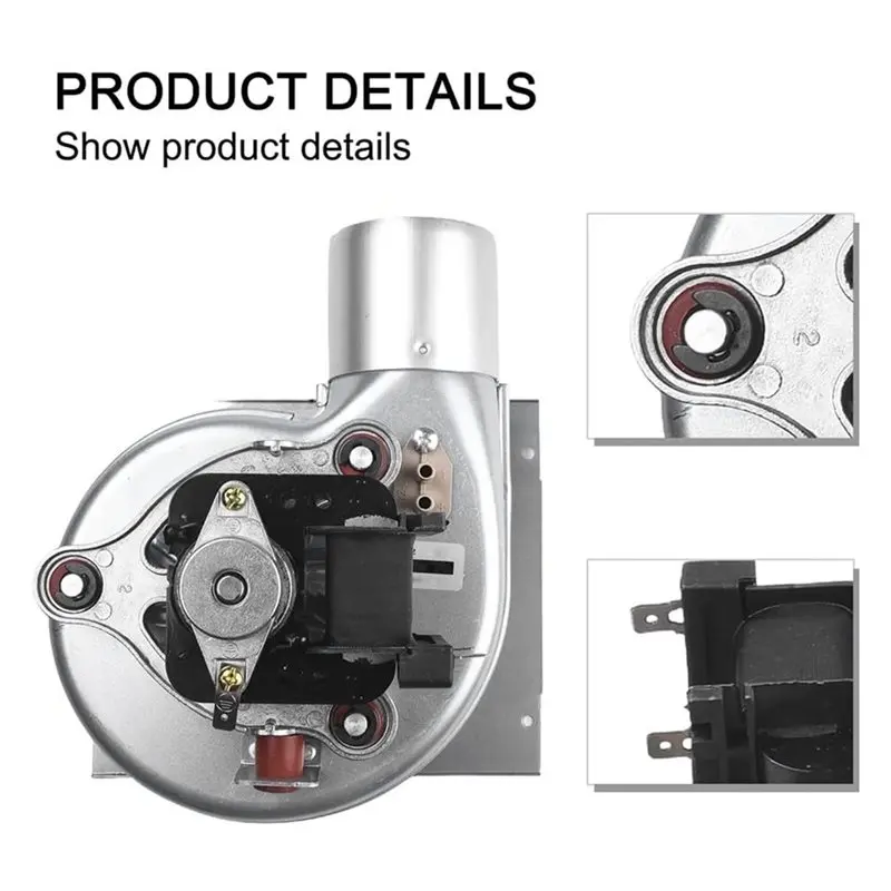 [NEWA08R】 High Temperature Resistance 35W 220V Fan For Fireplace Blower Wall-Hung Boiler Parts Low Noise Universal-Shaded-Pole