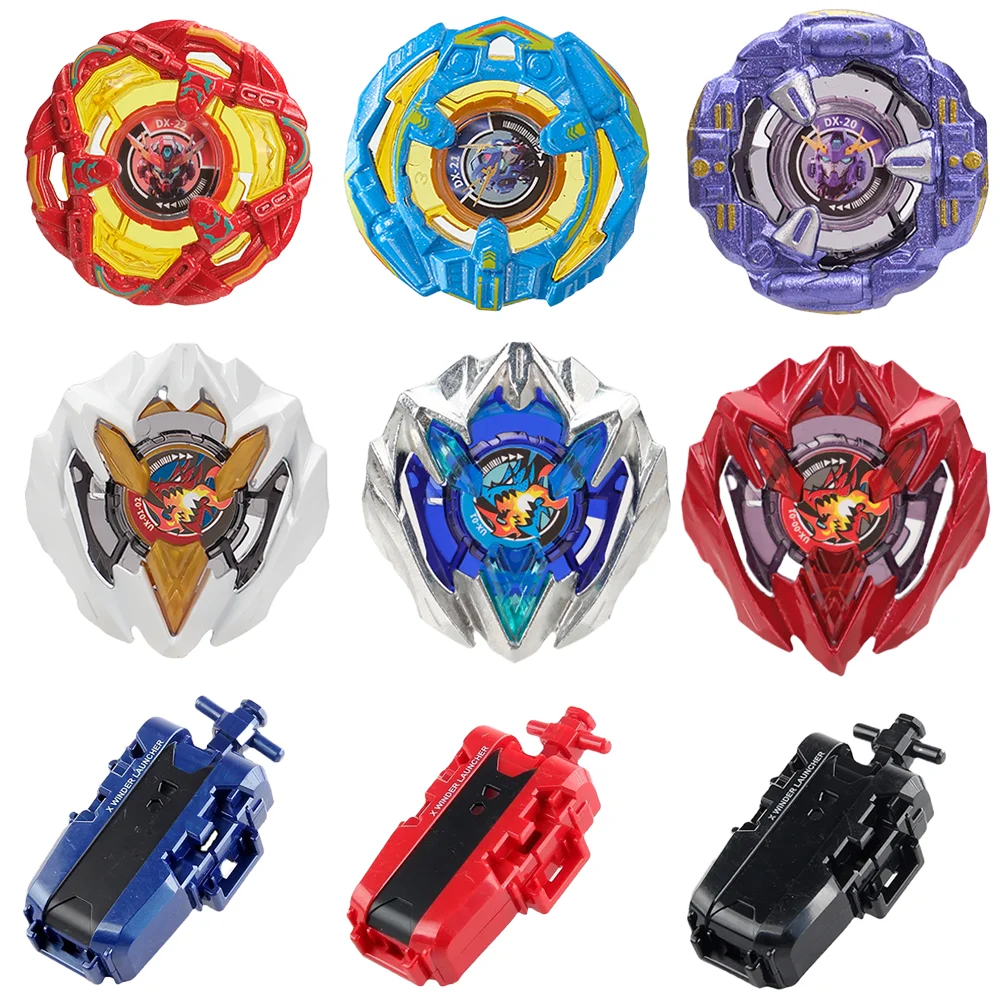Gyro X Toy Gyroscope X Series Toys BX46 CX12 UX17 Gyroscopes  Starter Phoenix Wing 9-60GF Two-piece Set