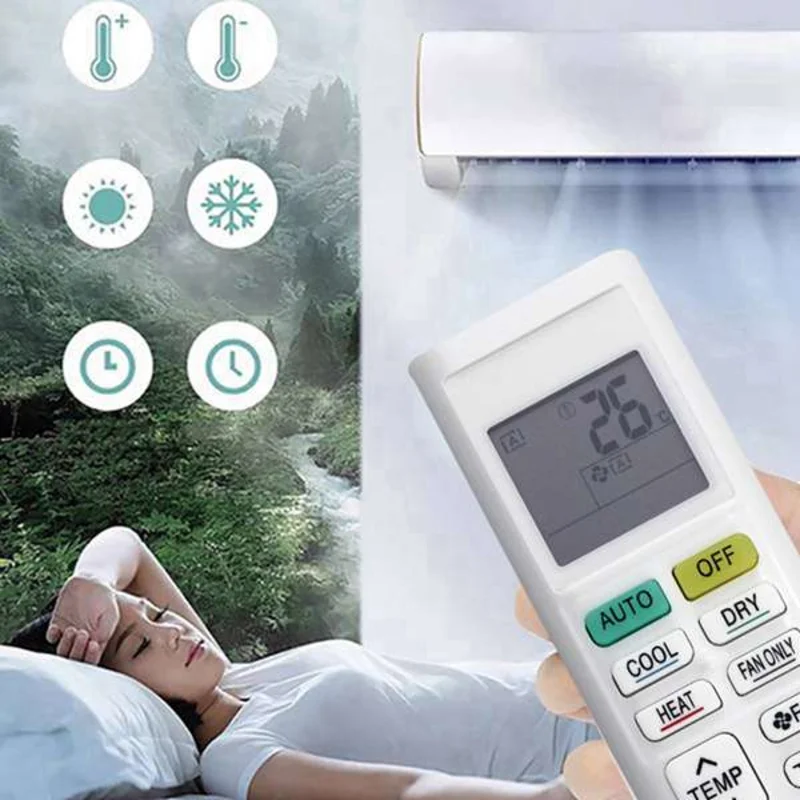 ABQU AC Replacement Remote Control ARC480A1 for DAIKIN Air Conditioners, Models ARC480A2 A3 A4 A6