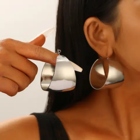 10 best sales c-formade örhängen - №7