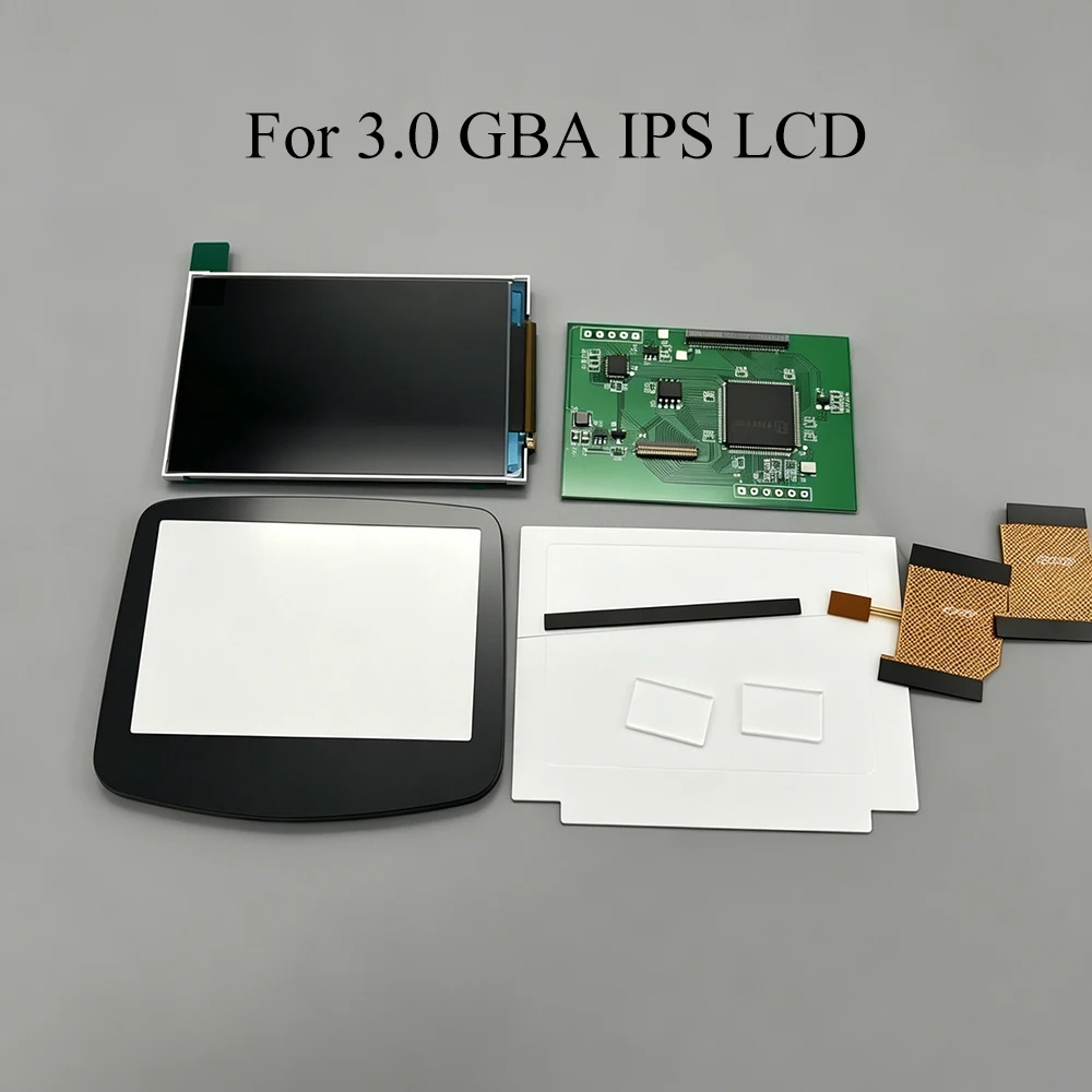 

2024 New 3.0" Original Size IPS High Brightness LCD Screen for Game Boy Advance GBA Console