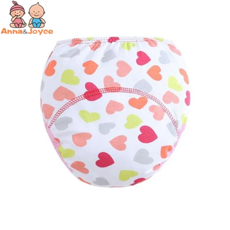 4pc/Lot Toilet Potty Kid Training Pee Boy Underwear Girl Baby Cloth Diaper Breathable LABS Pants 90/100