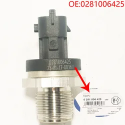 Sensor de pressão do combustível Volvo, 0281006425, 0281002937, 0281002425