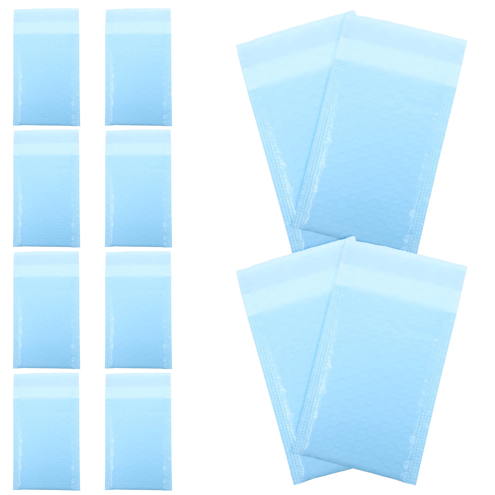

100 Pcs Gift Wrapping Bag Self-seal Mailer Bags Multifunction Flat Shipping Pe Envelopes Package