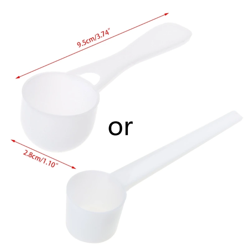 Milk Powder Measuring Spoon 1/3/5/10g Kitchen Cooking Tool Coffee Protein Scoops Spoons for Coffee Pet Cereal DropShip