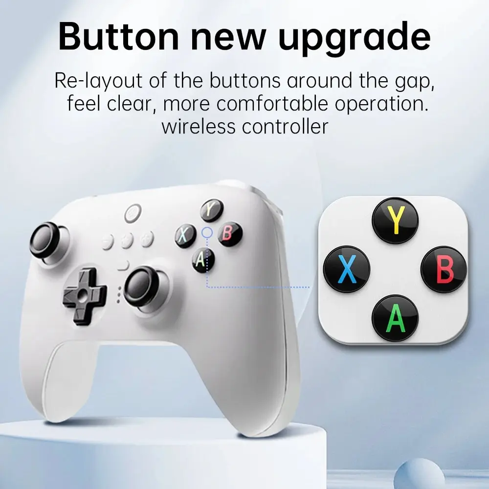 8bitdo ultimate 2,4g Wireless Controller Alpen Joystick Switch Controller für PC Steam Deck und iPhone Android TV