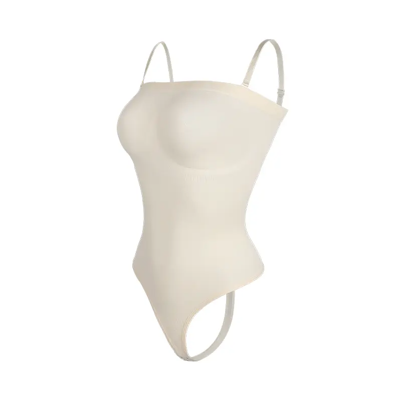 Off Shoulder Bustier Tube Top Strapless Bodysuit Women Thongs Shapewear Tummy Control Body Shaper Waist Trainer Skinny Underwear - Image 8