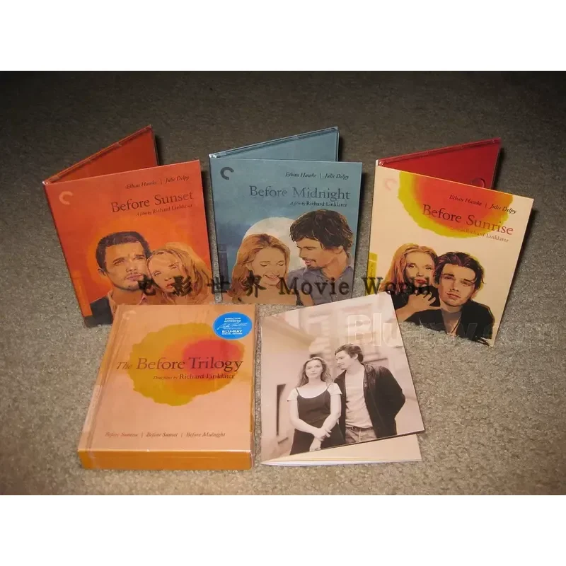 BD Love Trilogy Love at Sunset The Before Trilogy Blu-ray DVD Movie