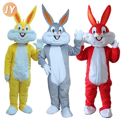 Easter Bunny Rabbit Mascot Cosplay Costume Cartoon Doll Animation Clothing Suit Adults Men Women Birthday Party Events Holiday