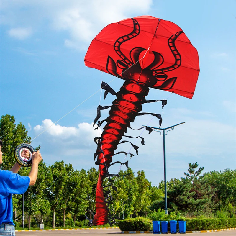 Free shipping centipede kite flying for adults kites toys kite flying steering kite outdoor toy giant kites to fly dragon kite