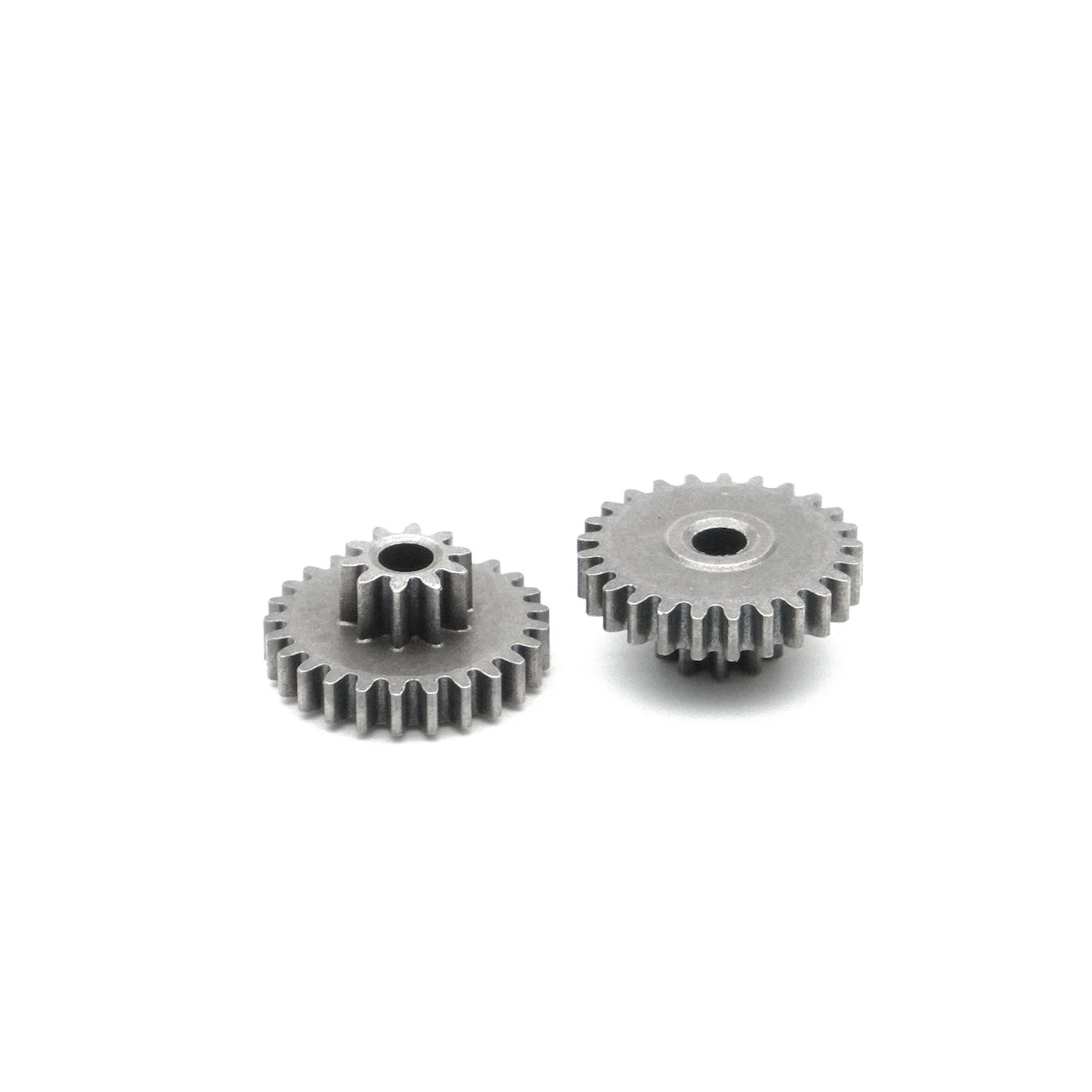 0.5M Metal Double Gear Set 10T 25T 2.5mm Teeth DIY Model Small Gears for Educational And Hobbyist Use