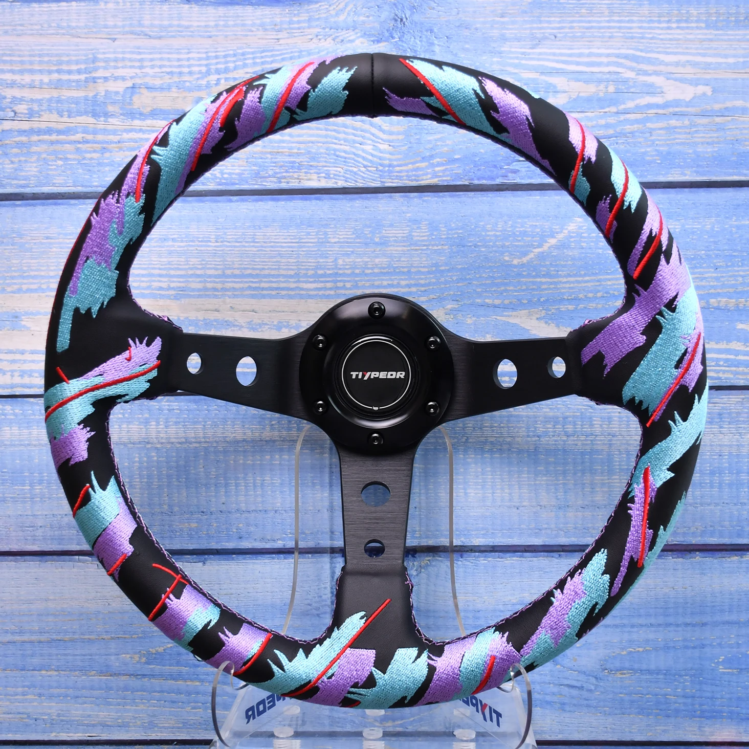 

HK Style 320mm Japanese JDM Racing Car Drift Steering Wheel for Games Simulator Racing Style Wheel