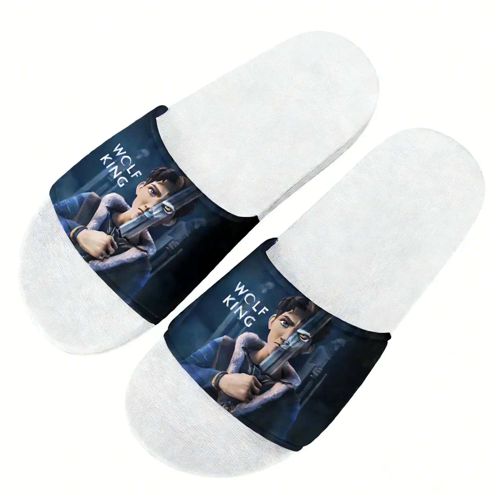Wolf King Sandals Home Slippers Water Shoe Mens Womens Teenagers Fashion Bathroom Beach Swimming Pool Shoes Custom Slippercustom