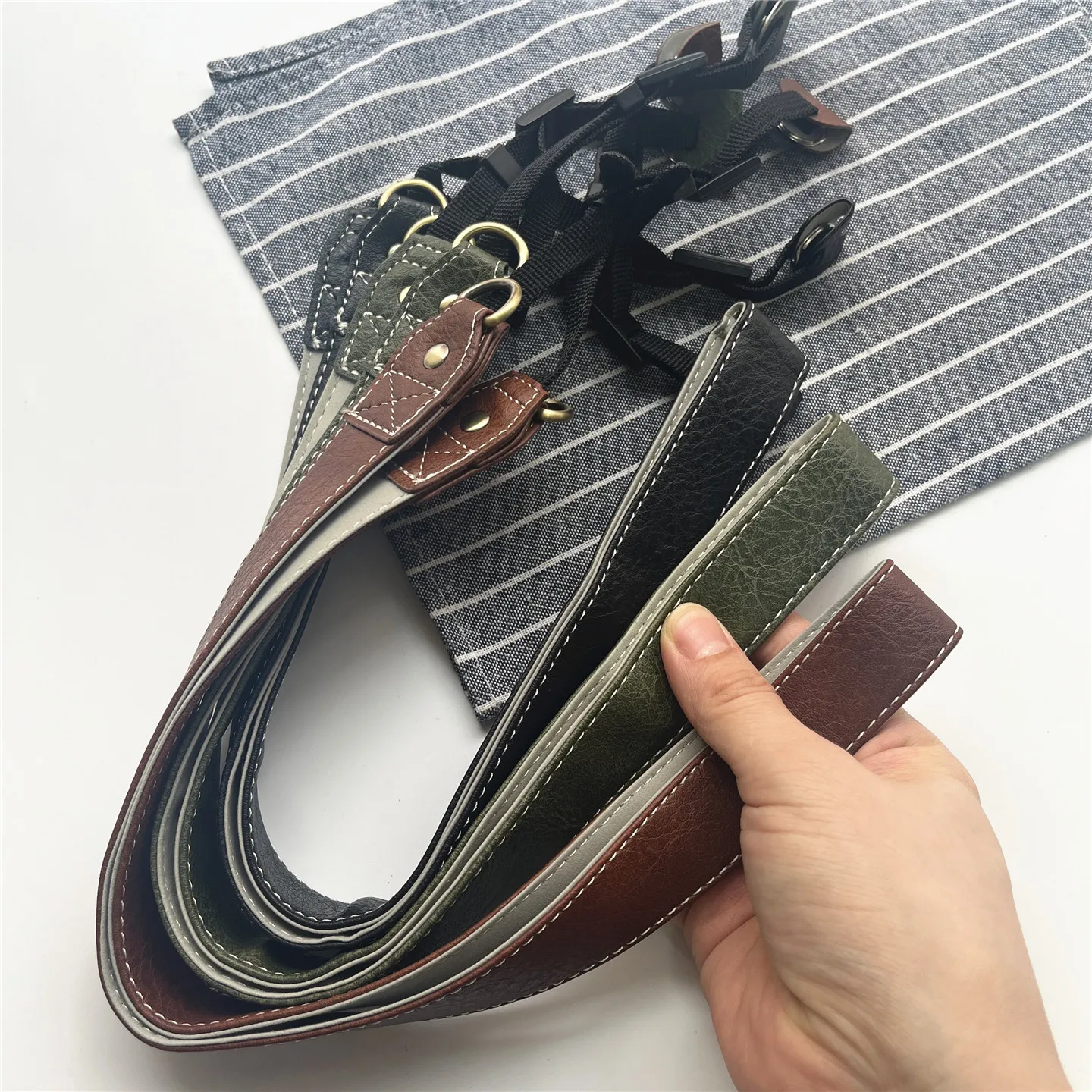 حزام الكاميرا من جلد البولي يوريثان، ملحقات التصوير الفوتوغرافي القابلة للتعديل، ملحقات الكاميرا الفاخرة، حزام كتف كاميرا بسيط