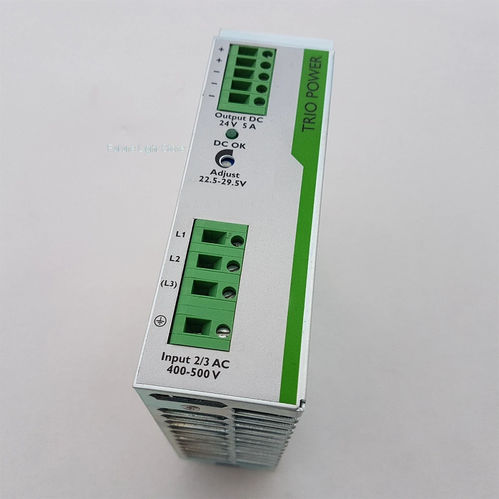 Para Phoenix TRIO-PS/3AC/24DC/5- 2866462   Fuente de alimentación conmutada TRIO POWER 2866462   24 V CC/5 A