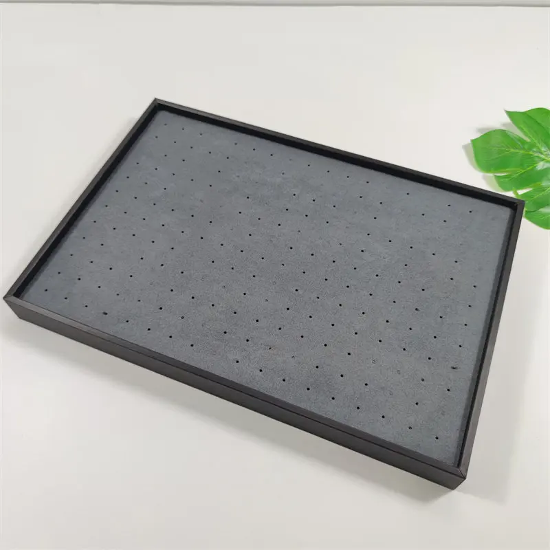 216 Slot Earrings Display Tray Counter Earrings Storage Tray Large Capacity Earring Display Trays Open Type Brooch Organizer Box