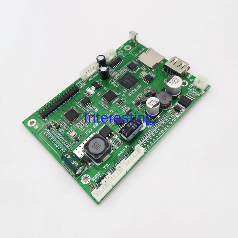 

MP4 Video Playback Decoder Board LVDS Interface HD Playback Serial Port Communication Advertising Secret Room Escape Board