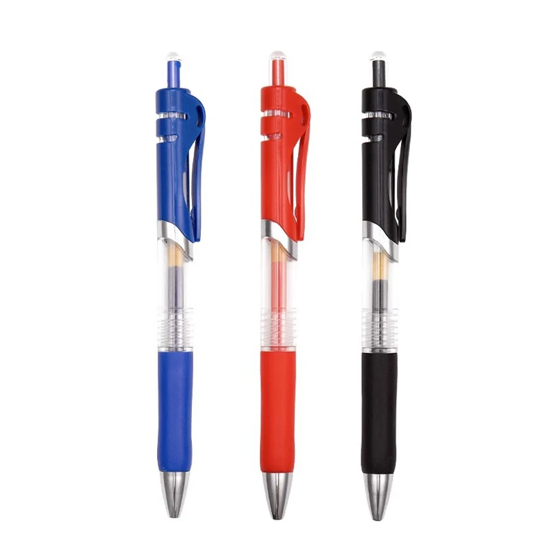 2 Pens + 10 Refills Neutral Gel Pen Set 0.5mm Smooth And Quick Dry Office Signature Pen Students Exm Stationery Supplies