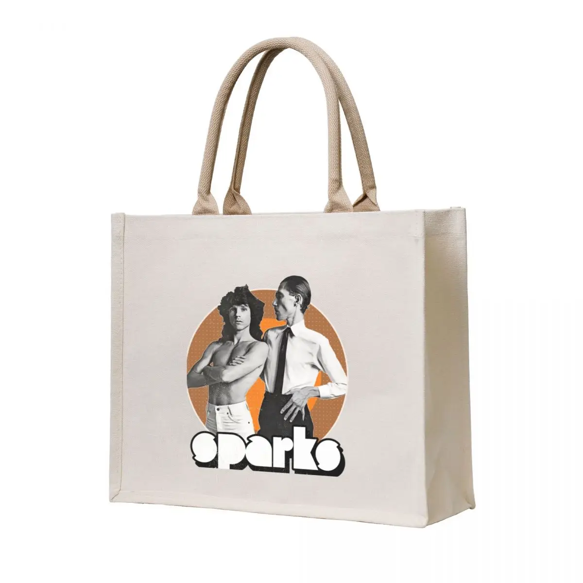 

Retro Sparks Band Synth Tribute Classic T-Shirt Tote Bag reusable grocery bags shoping bag free delivery bags