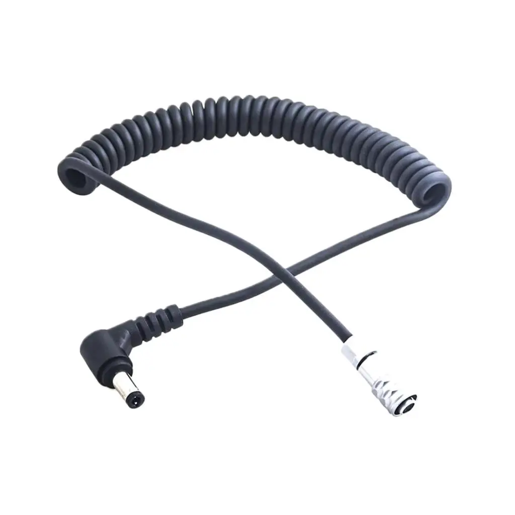 Camera Power Cable Black 30cm DC Plug Wire for BMPCC 4K Pocket Cinema Camcorder External Power Supply
