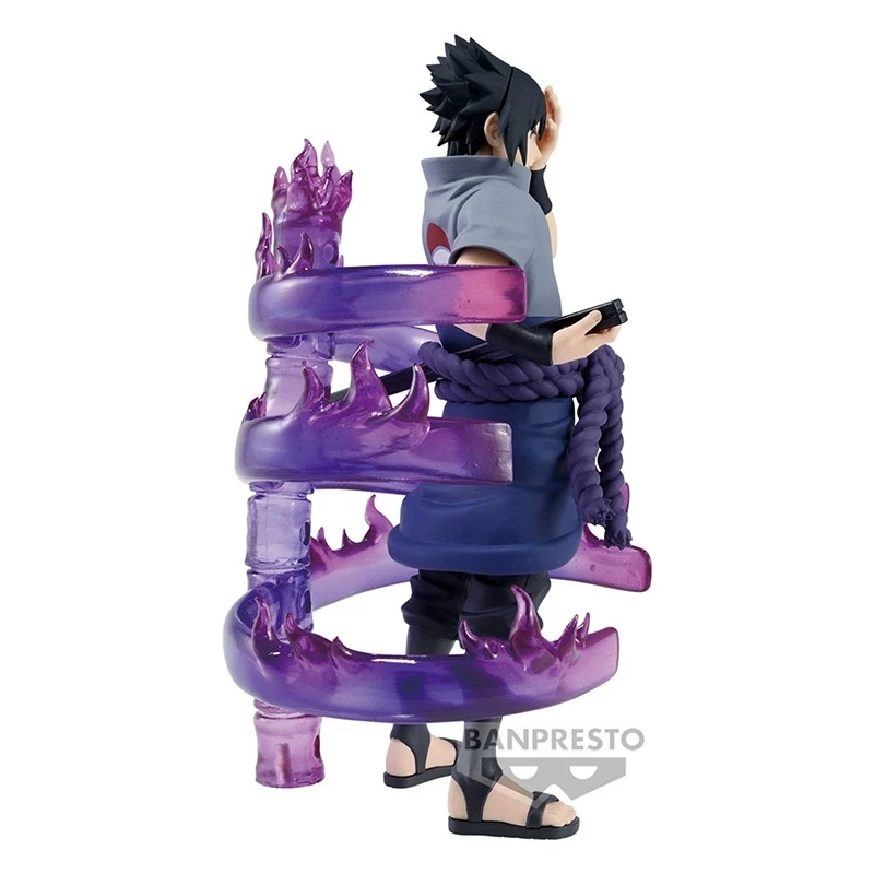 Original In Stock BANPRESTO EFFECTREME Naruto Shippuden Uchiha Sasuke Figure Anime Model Genuine Boxed Toy