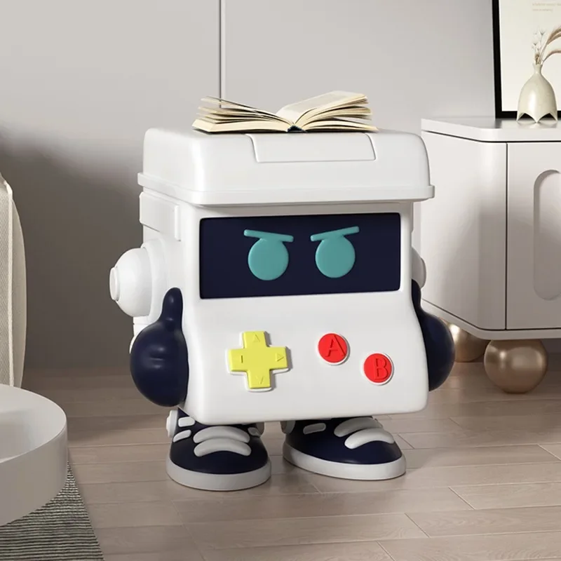 

Modern Design Indoor Robot Coffee Table Figurines Large Living Room Sculpture Side Table Home Decoration Storage Funny Gifts