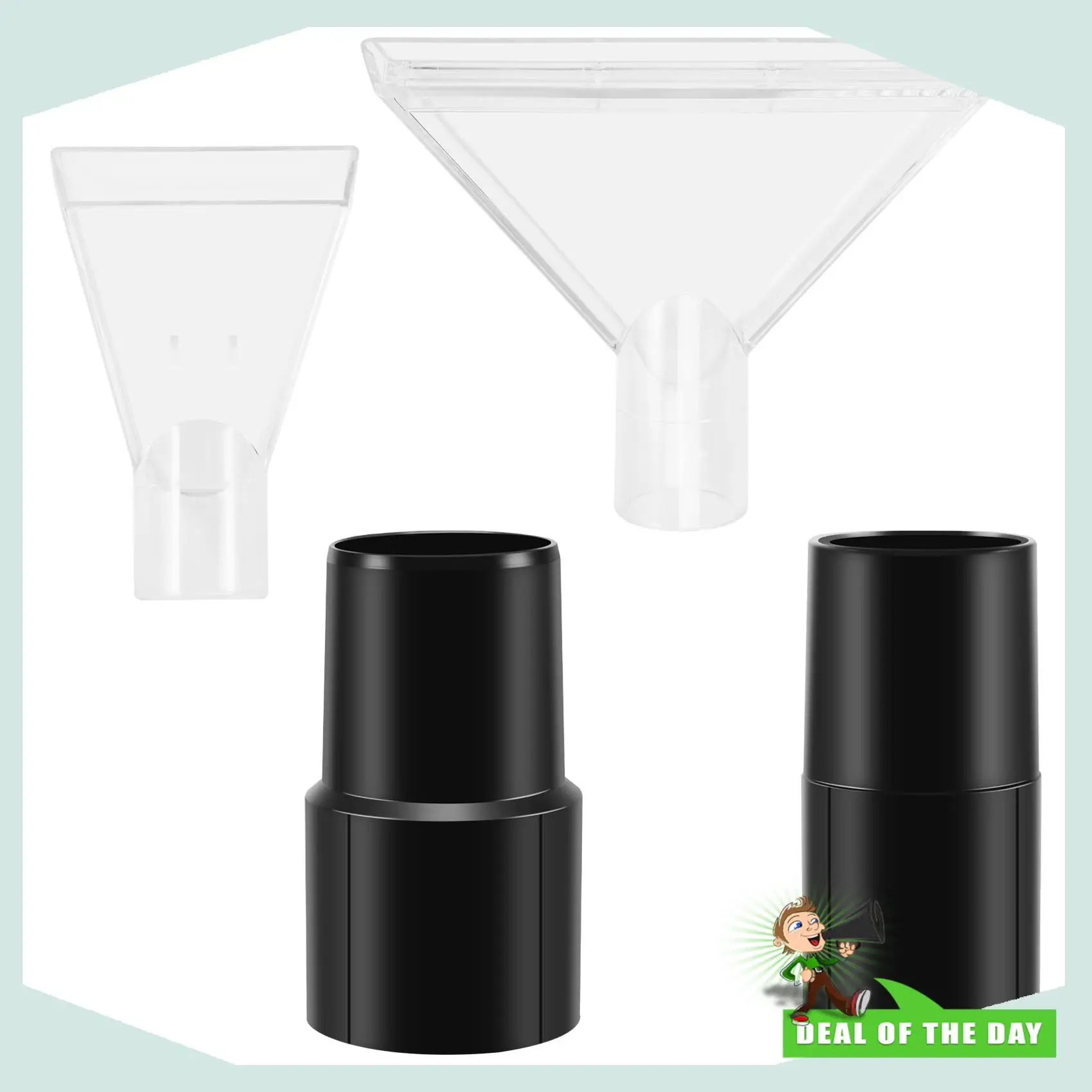 24-Hour Delivery 4Pcs Swivel Head Vacuum Cleaner Brush Cleaner Nozzle Suction Floor Nozzle With Adapter Swivel Head Carpet Clean