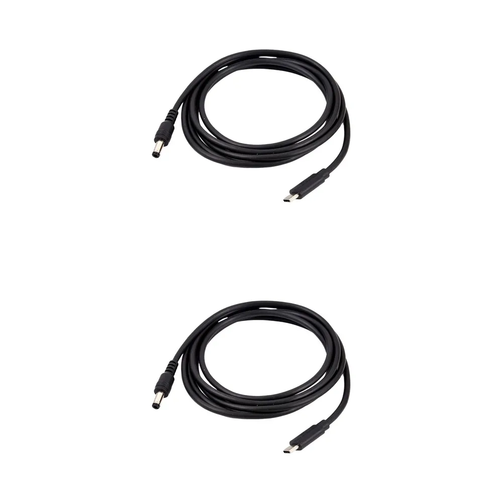 2Pcs 5.5x2.5mm DC Male Connector Cable For PD 3A Fast Charging Power Cord 9V 12V 20V 60W Adapter For Router Computer Camera