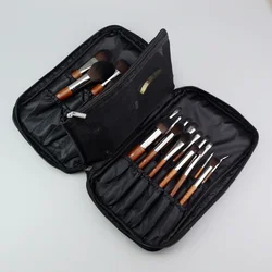 21 Holes Makeup Brush Organizer Bag Large Capacity Portable Make up Brush Holder Folding Canvas Cosmetic Bag Artist Storage Bags