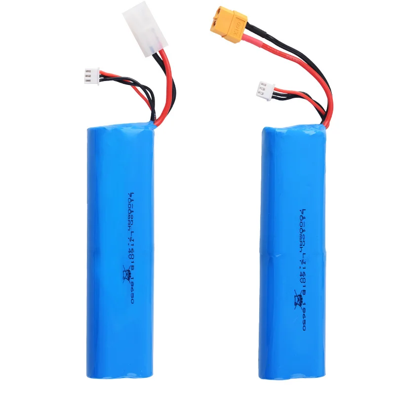 7.4V 5600Mah 18650 Lipo Pin L6.2-2P Cắm Cho Heng Dài 3818 3889 3809 RC Xe Tăng, Xe Ô Tô Đồ Chơi Phần nâng Cấp Pin Dung Lượng Cao