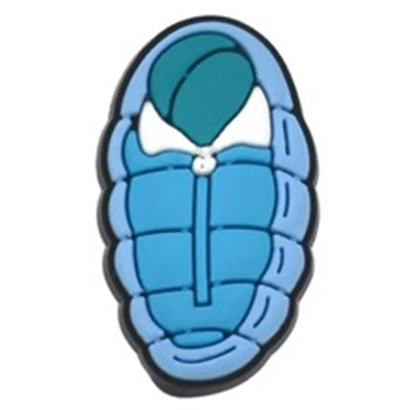 1Pcs PVC Outdoor Camping Shoe Charm for  Woman Buckle Kids Pins Decoration Jeans Shoe Accessories X-mas Gift Wholesale