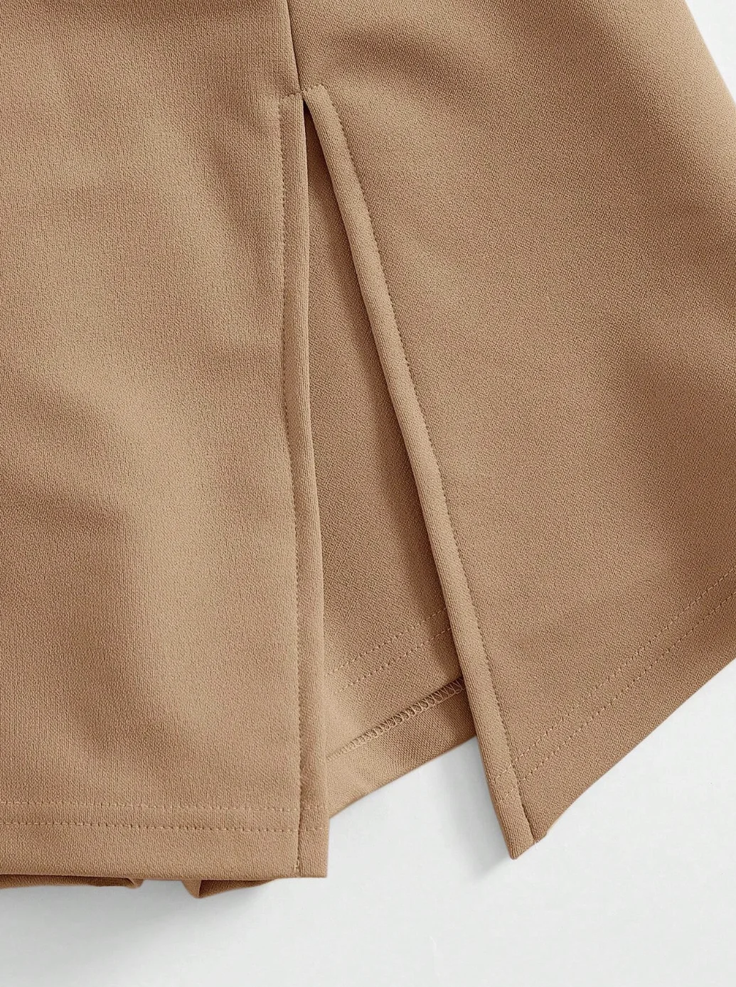 Pantaloncini in poliestere tinta unita in vita elastica per sport all'aria aperta alla moda casual da vacanza da donna