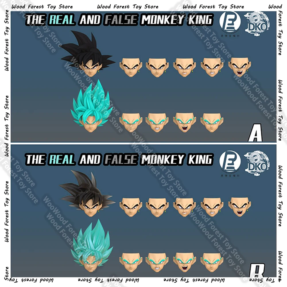

New DKO Studio Recustom Dragon Ball Z Super Saiyan Blue Ssj Son Goku Head Sculpt Headsculpt Anime Action Figures Toys Gifts