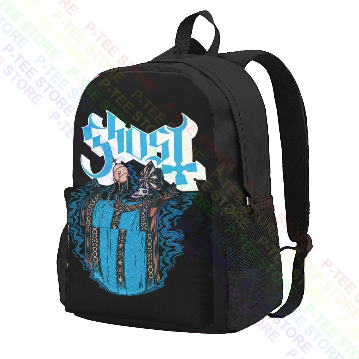 Ghost Levitation Metal Rock Band กระเป๋าเป้สะพายหลังความจุขนาดใหญ่ Bookbag สไตล์ใหม่ 3d พิมพ์กระเป๋าสําหรับเดินทาง