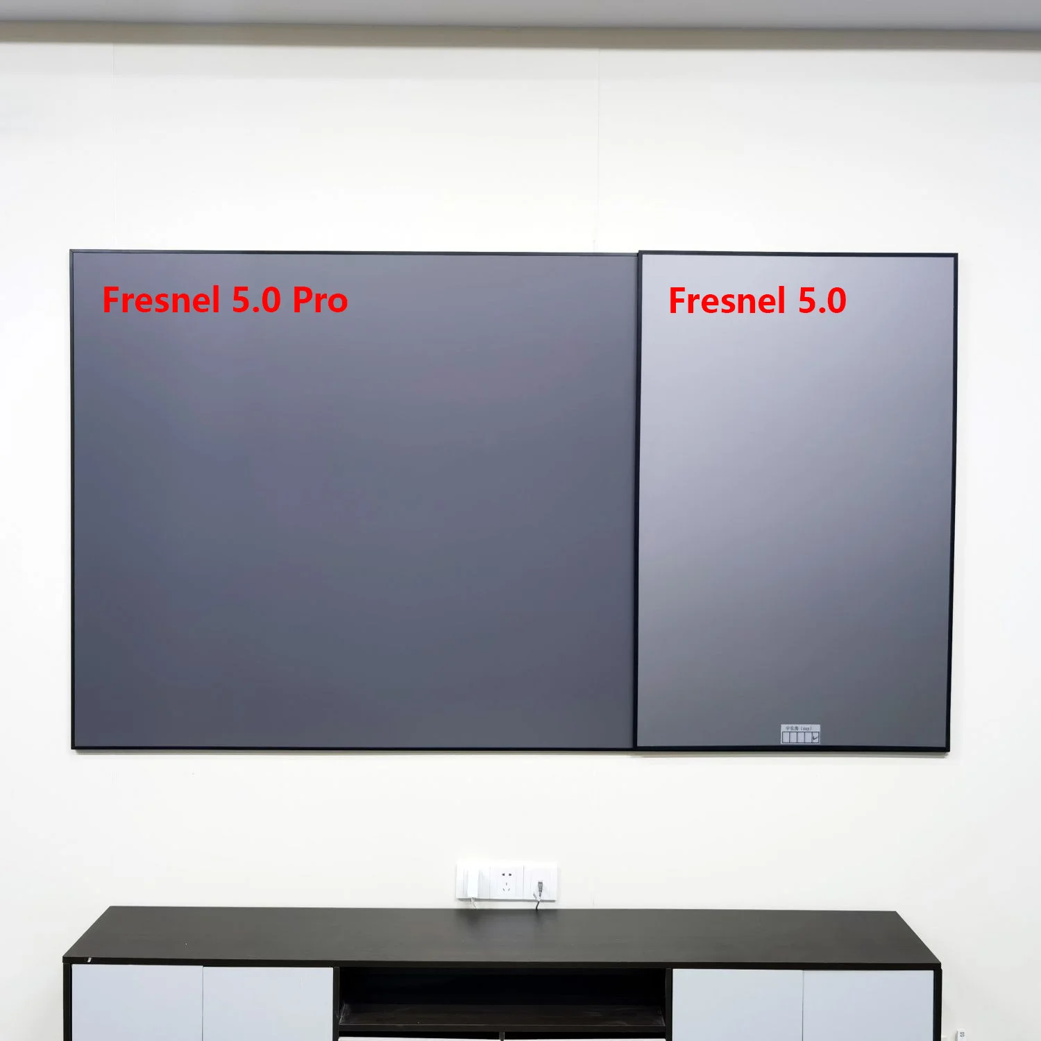 

Yinzam Fresnel 5.0 Pro Projection Screen,laser Spots and Ambient Light Rejecting,pantalla Proyector for UST Laser Projector 4/8K