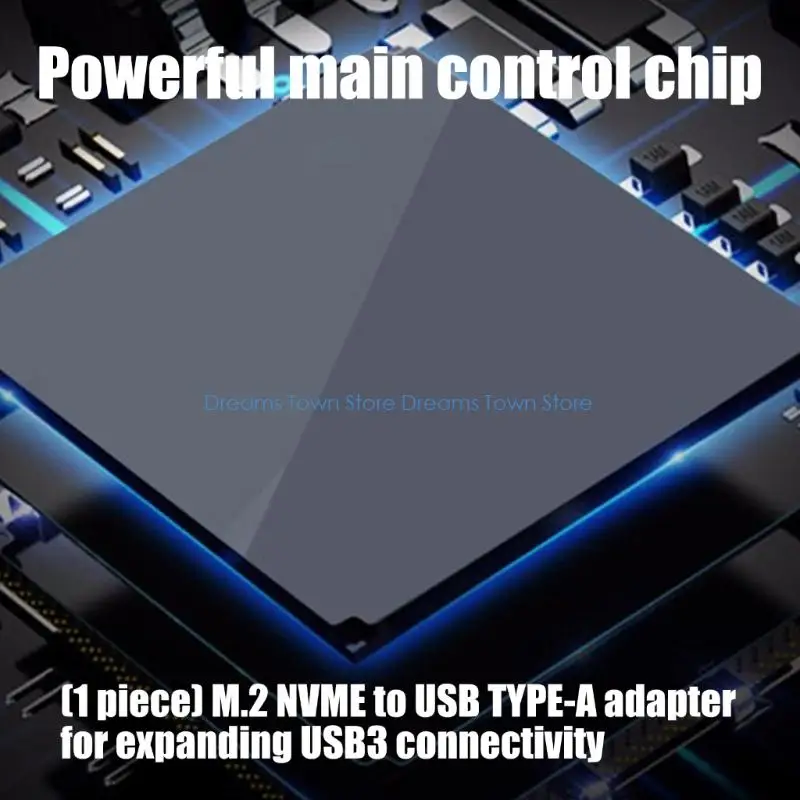 HX6A Toolless M.2 NVMEs To USB 3.2 Type A Adapter For Quick And Simple Installation
