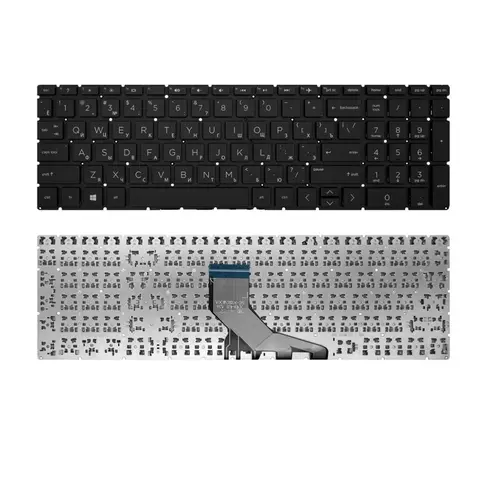 RU Russian Laptop Backlit Keyboard For HP 15-GW 15Z-GW 250 255 G7 15-CS 15T-CS000 16-A TPN-C135 L13320-251 Keyboards Gold Keycap
