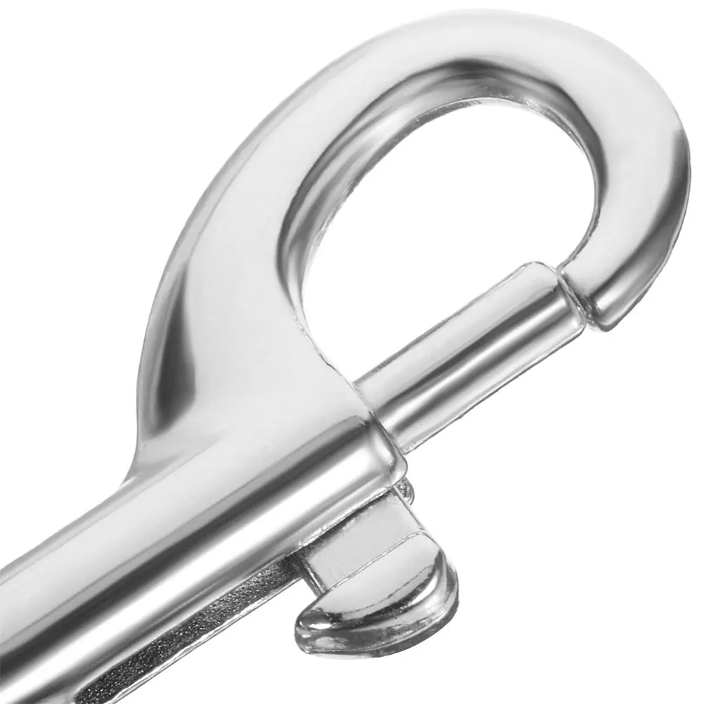 Clips para perros de acero inoxidable de alta resistencia, ganchos giratorios para mascotas, Clips para correa, cierre de llavero duradero con rotación de 360, 10 Uds.