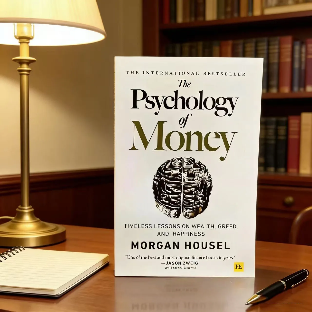 La psychologie de l'argent : des leçons intemporelles sur la richesse, la cupidité et le bonheur Livres de finance pour adultes Livre en anglais