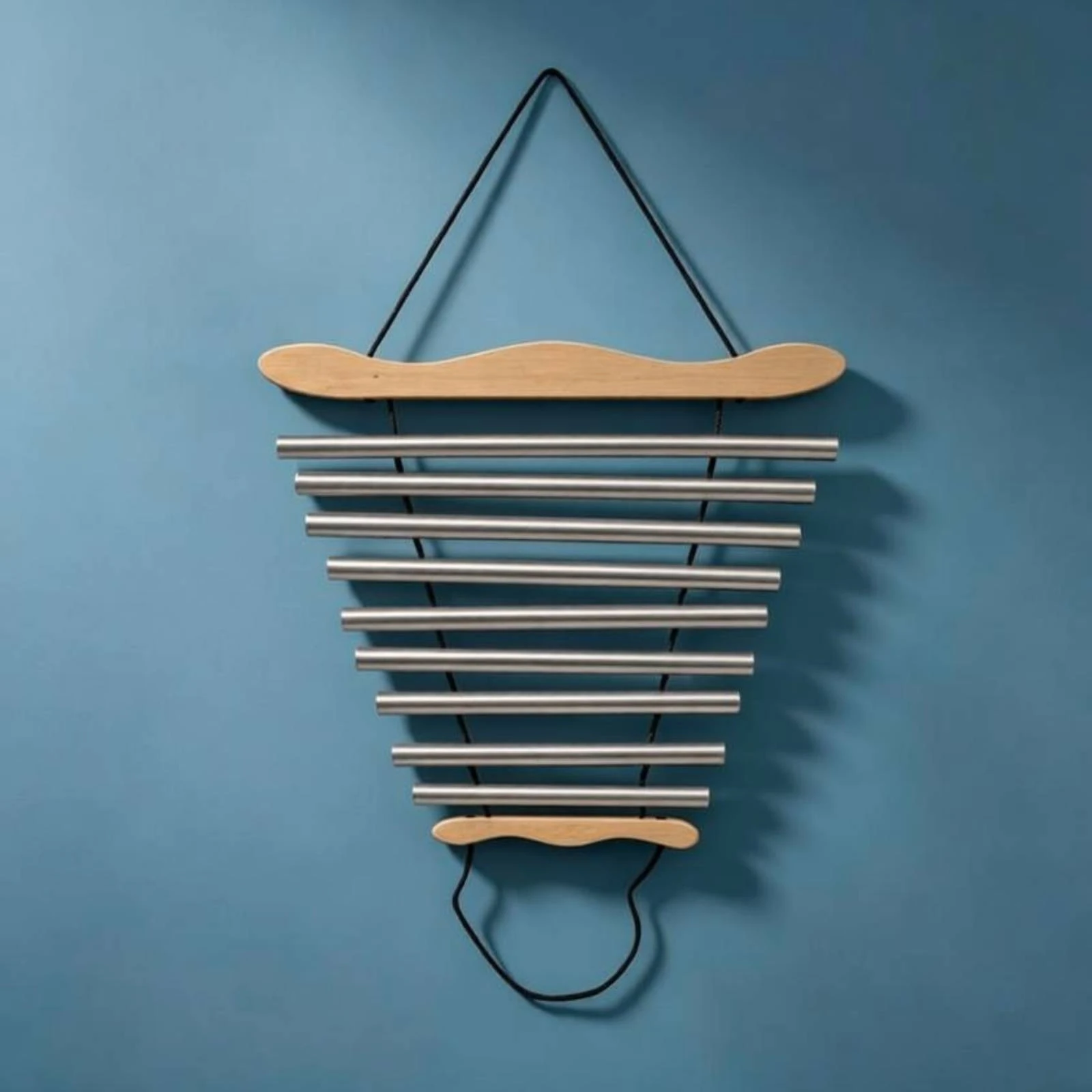 9-Tone Wind Chime Resonant Hanging Chime with Mallet Chimes Instrument Melodious Sound Healing Instrument Pure