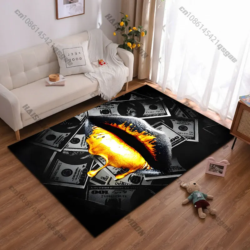 Luxury wealth desire and opulence carpet Yoga living room room decor children's crawling mat doormat area rug games mat
