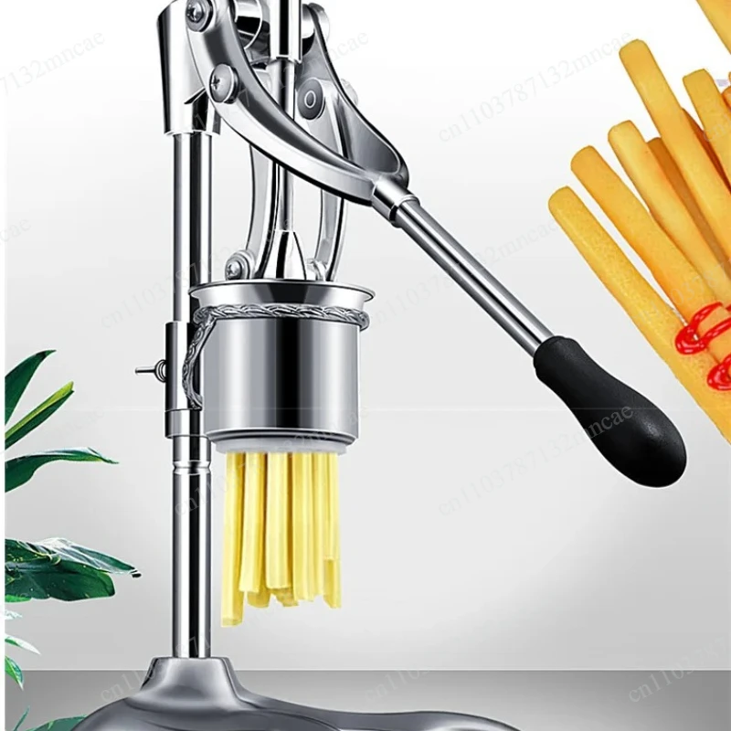 30cm Super Long French Fries Maker Manual Squeeze Machine Extrusion Batter Mashed Potatoes Fried Chip Processor Tool0V-240V