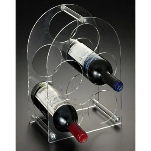 DiDiDeko Plexi Oval 5'li Wine Rack