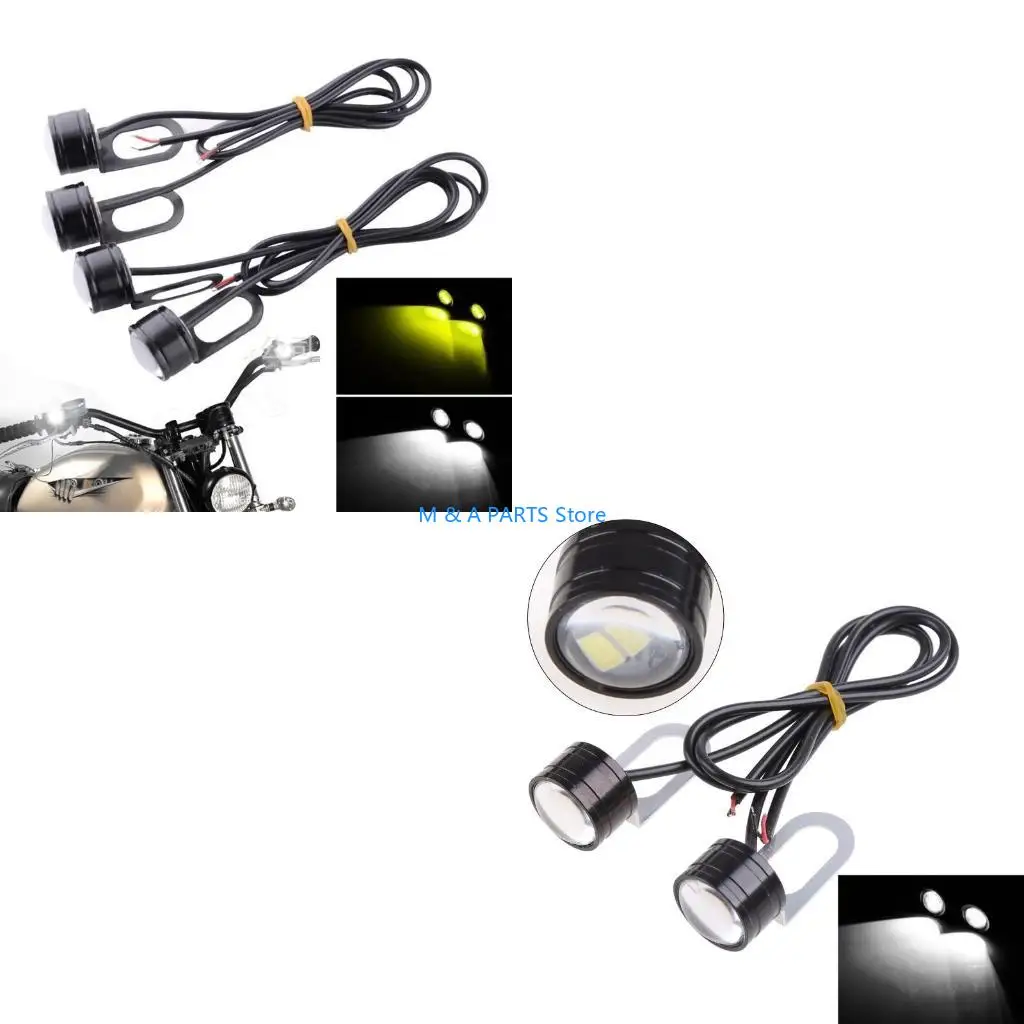 

U1JF 2 шт. универсальный мотоцикл скутер Eye Light яркий светодиодный сигнальный светильник аксессуары для мотоциклов