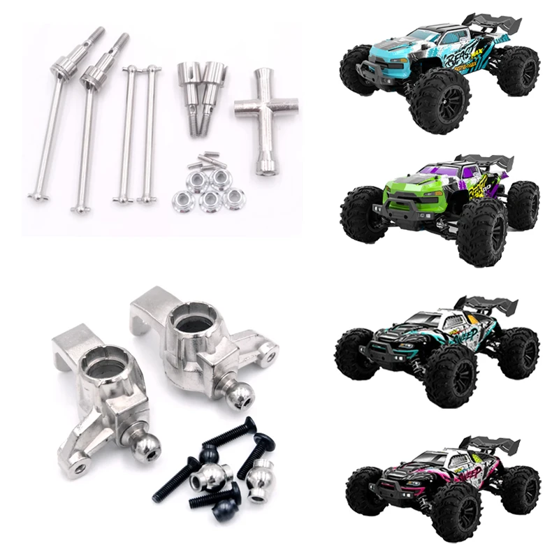 

SCY 16101PRO 16102 PRO SG116MAX RC Car Metal upgrade spare parts Metal steering cup Drive shaft Swing arm Metal shock absorber