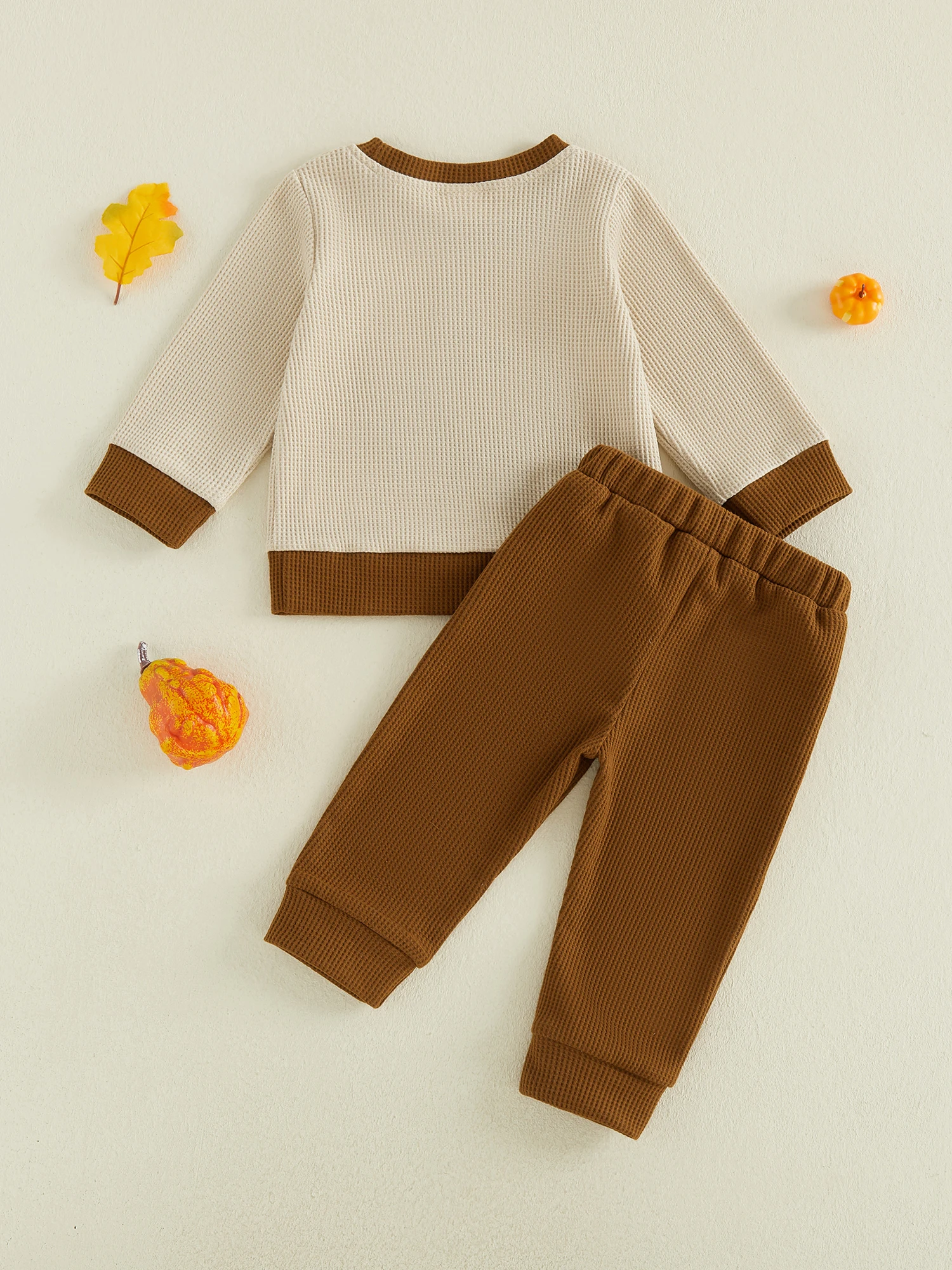 Tractor Embroidery Sweatshirt Halloween Boy Boy Halloween Outfits Pants Set Toddler Pants Set Ghost Tractor Embroidery Set