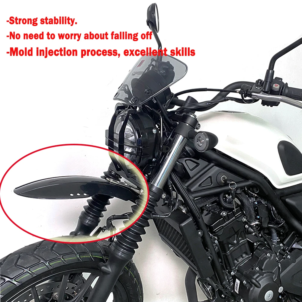 Motorcycle  Accessories  for cl300 cl500 cl 250 2023  New Front Fender Climbing Style fenderhigh mudguard cl 500